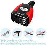BESTEK 150W Power Inverter Car Laptop Charger DC 12V to AC 230V 240V Converter