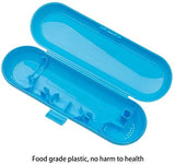 Plastic Electric Toothbrush Travel Case for Oral-B Pro Series - Just Box Blue