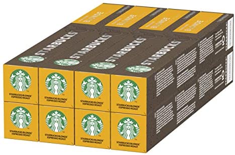 Espresso Roast By Nespresso Blonde Roast Coffee Capsules 10 Capsules Pack Of 8