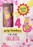 Baby Bio Orchid Drip Feeders, Ready Plant Feed