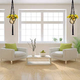 Koitoy 2 Pack Plant Hanger Macrame Hanging Planter Indoor/Outdoor,Wall Hanging
