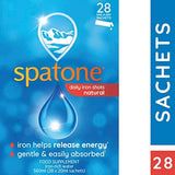 Spatone Natural Liquid Iron Supplement Original 28 Sachets 20 ml Sachets Vegan