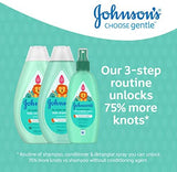 JOHNSON'S No More Tangles Kids Conditioner Spray Leaves Hair Soft Smooth