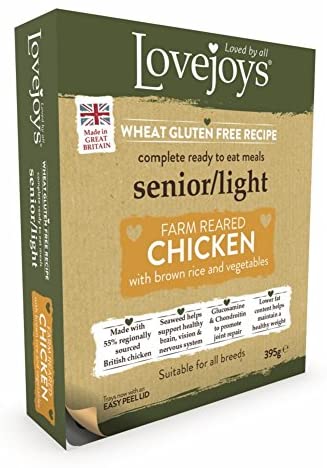 BEST Complete Wet Senior Light Dog Food Chicken Rice And Vegetables 395 G GIFT