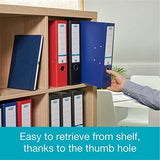 BEST A4 Lever Arch File Red Black Blue Pack Of 3 A4 Classic Coloured Pa UK STOC