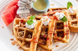 Luxury Belgian Style Waffle Mix 1kg Bag Waffle Mixture