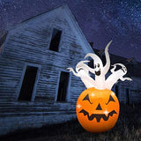 Zzapit Inflatable Halloween Ghost Pumpkin with LED Lights-1.5m (5ft) Mains Powered with Built in Pump: Amazon.co.uk: Kitchen & Home