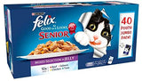 Felix As Good As It Looks Mixed Variety Senior Cat Food 100 g 40 Pouches Jelly