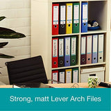 BEST A4 Lever Arch File Red Black Blue Pack Of 3 A4 Classic Coloured Pa UK STOC