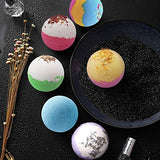 Bath Bombs Gift Set Large 6 Scented Natural Organic Essential Oils Handmade Fiz