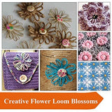 Flower Loom Round Knitting Loom Set with 1 Plastic Needles Flower Weaving