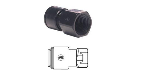 John Guest 7/16" UNS Female x 10mm Pushfit Tap Adapter