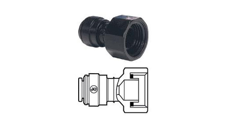 2 x DMFit AFAB0409F 3/4 BSP to 1/4 Push-fit Adapter, Washing Machine Thread, Fridge 2 x DMFit AFAB0409F 3/4 BSP to 1/4 Push-fit Adapter, Washing Machine Thread, Fridge