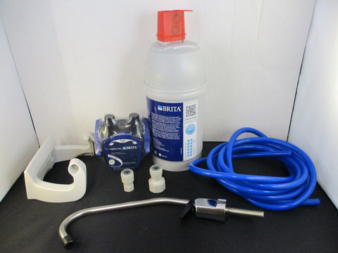 Brita Undersink Water Filter & Sienna Kitchen Faucet Installation Kit