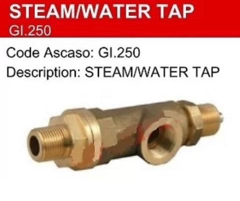 Gaggia Tell / D90 / E90 Steam / Water Tap