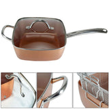 Copper Pan 5 in 1 Multi-functional Non-Stick Pan