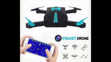 Folding / Foldable RC Radio Controlled Pocket Quadchopter / Drone With 2.4G Wifi HD Camera, CE Approved