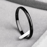 TITANIUM STEEL & ROSE GOLD SIMPLE WEDDING RING