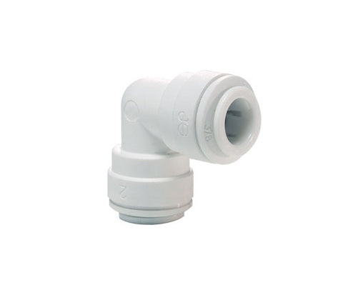 John Guest 3/8" Pushfit Equal Elbow Connector (Polypropylene)