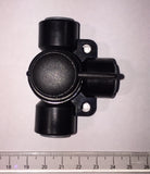 3 Way Plastic Diverter / Selector Valve c/w 3/8" Push Fittings (For Gas & Water)