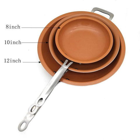 Non-Stick CermiTech Copper Frying Pan – Celladorra