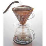 Hario 116mm Diameter Clear Coffee Brewer Cone / Dripper, 137mm Width & 102mm High, 2-3 Cups, Made From Methacrylate Plastic (For Manual Brewers & Pour Over)