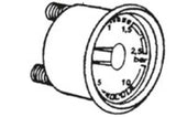 Carimali & Wega Double 60mm Manometer / Pressure Gauge, 2.5-16 Bar c/w 1/8" Male Threads