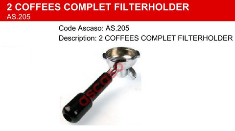 Astoria Double Filter Holder / Portafilter