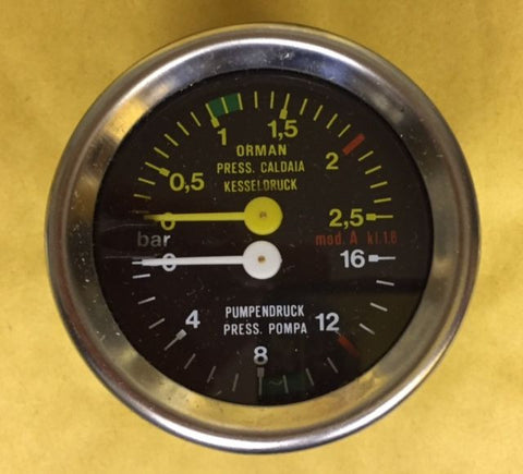 Coffee Machine Pressure Gauge / Manometer For CMA / Wega / Astoria / Costa / Astra