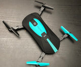 Folding / Foldable RC Radio Controlled Pocket Quadchopter / Drone With 2.4G Wifi HD Camera, CE Approved