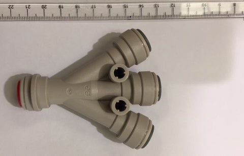 John Guest 3/8" Three Way Divider