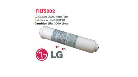 LG 3650JD8050A Internal Fridge Filter, 3000 Litres