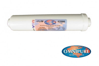 Omnipure K Series 10"Scale, Taste & Odour Water Filter c/w 1/4" Pushfit