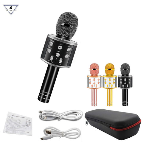 Wireless Bluetooth Karaoke Microphone