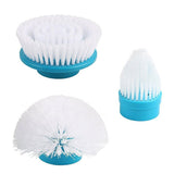 Electric Home Cleaning Brush Head Set 3 Pieces