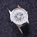 Leather Band Luxury Watch