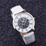 Leather Band Luxury Watch