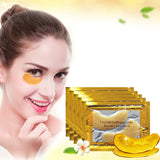 Gold Eye Mask Crystal Collagen Anti-Aging Dark Circles 20Pcs