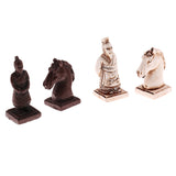 Wooden Antique Chinese Chess Pieces Set Board Game