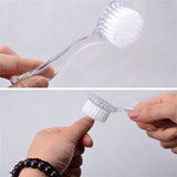 Nail Cleaning Nail Brush Tools Art Care Soft Remove Dust