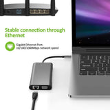 MacBook Pro Air 2020 Multiport USB-C HUB to 4K HDMI USB 3.0 Aux Adapter