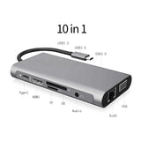 MacBook Pro Air 2020 Multiport USB-C HUB to 4K HDMI USB 3.0 Aux Adapter