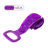 Silicone Brushes Bath Towels Rubbing Back Mud Peeling Body Massage