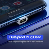 Magnetic Charge Cable Fast Charging USB Type Wire Mobile Phone