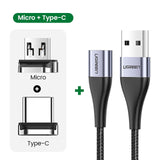 Magnetic Charge Cable Fast Charging USB Type Wire Mobile Phone