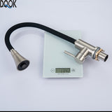 Silica Gel Nose Any Direction Rotating Single Handle Kitchen Tap Faucet