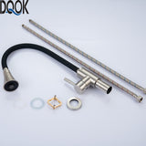 Silica Gel Nose Any Direction Rotating Single Handle Kitchen Tap Faucet