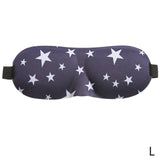 Natural Sleeping Eye Mask Eyeshade Cover Soft Portable