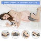 Orthopedic Sleeping Memory Foam Leg Positioner Pillows Knee Support