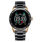 Lige Steel Band Smart Watch Men Heart Rate Blood Pressure